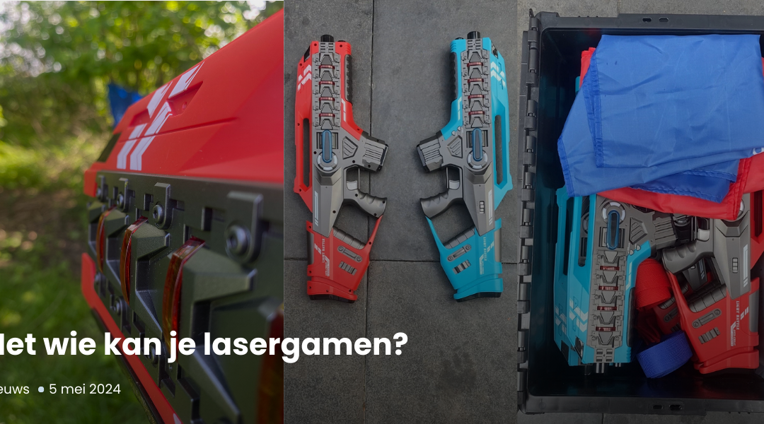 Met wie kan je Lasergamen?