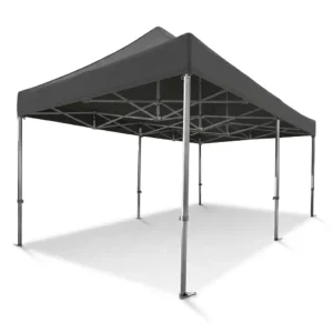 Easy up partytent - zwart - 3x6m